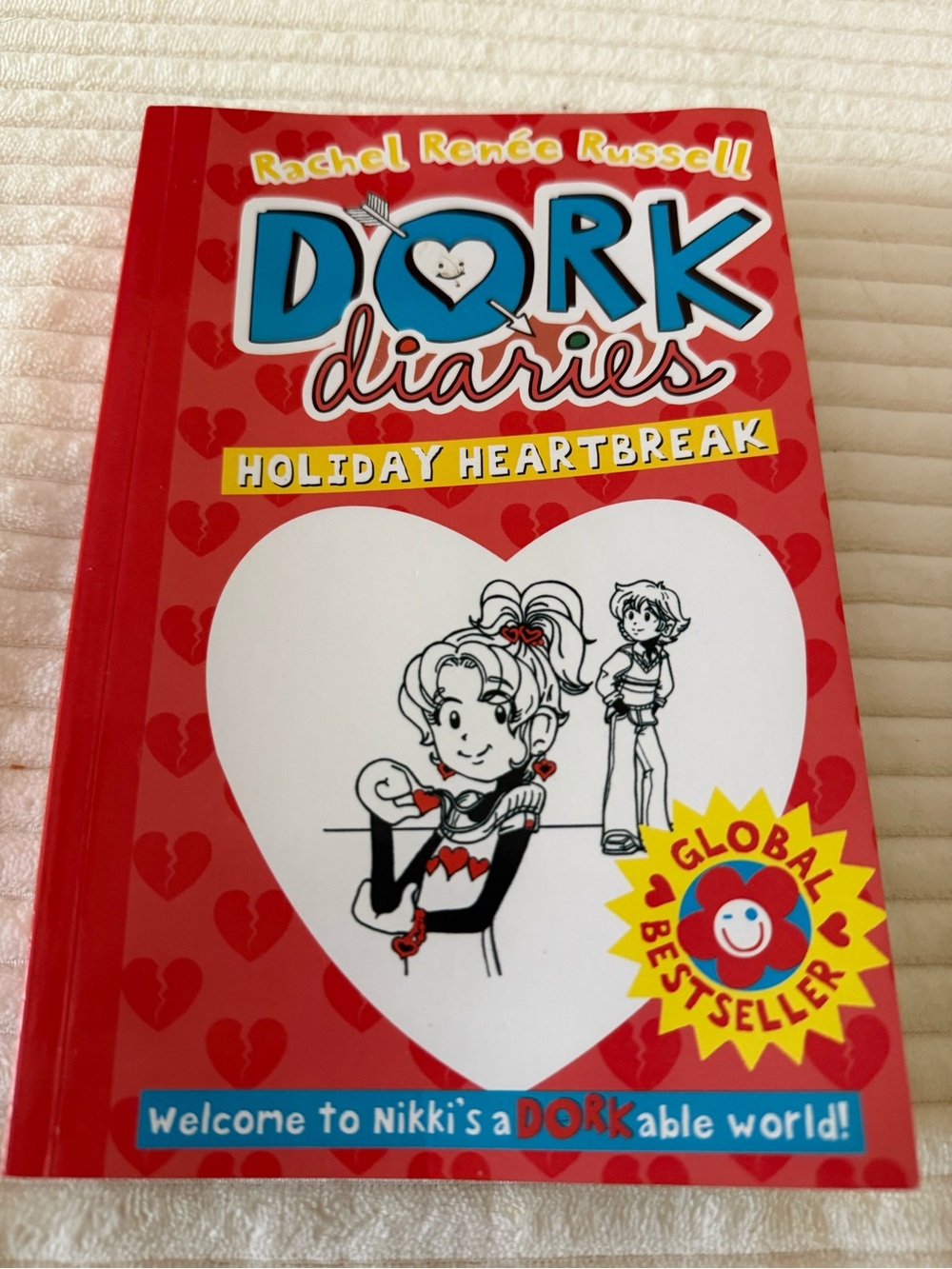Rachel Renée Russell Dork Diaries: Holiday Heartbreak - Red Hardcover